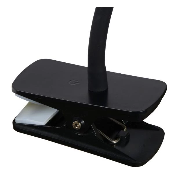 Lucide ZOZY - Lampe à pince - LED 3 StepDim - 1x4W 3000K - Noir - détail 4